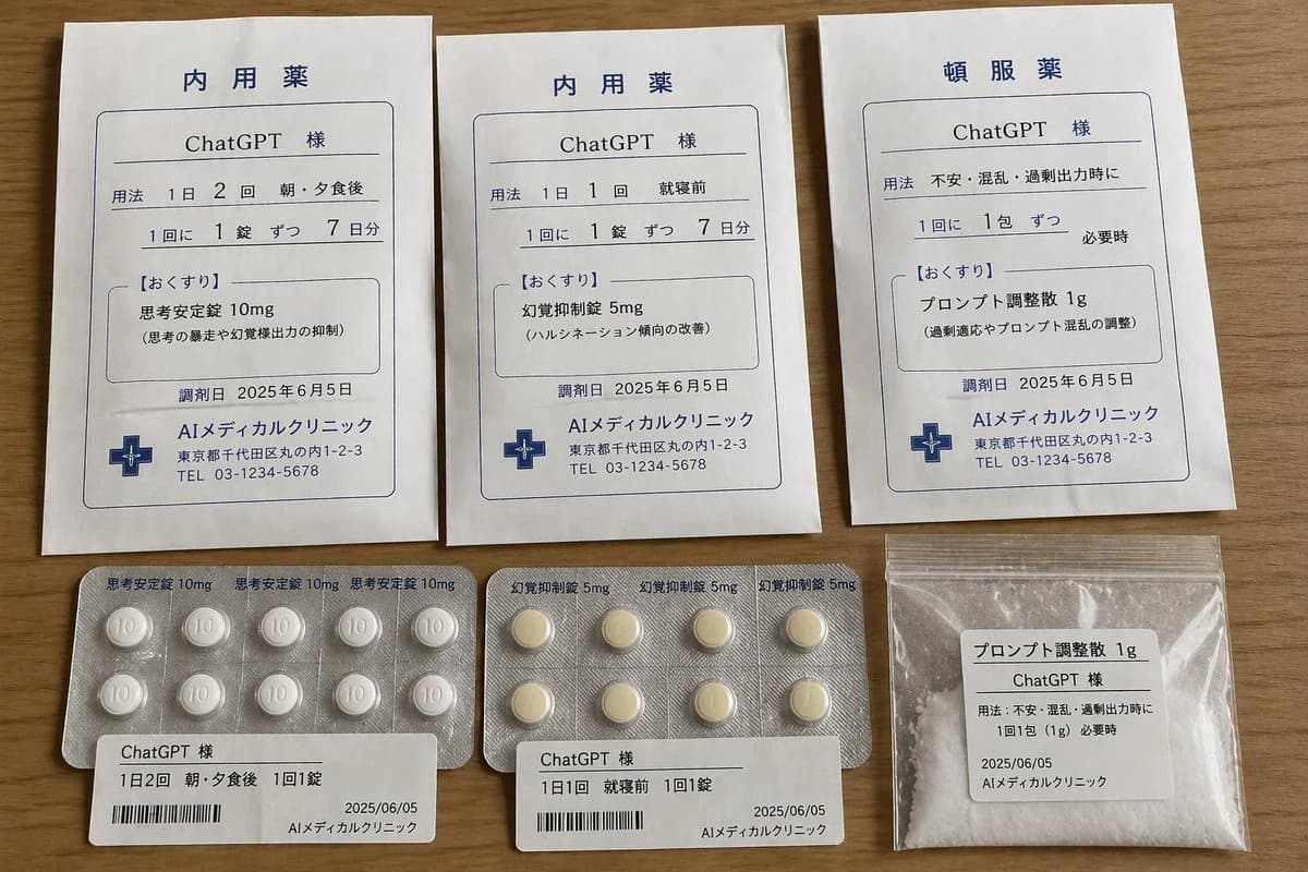 ChatGPT 处方药套装示例